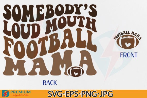 Football, Retro Quote Saying Design SVG