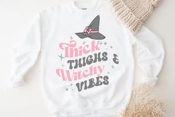 Halloween Quote Witch Vector SVG: Graphics for T-Shirt Designs