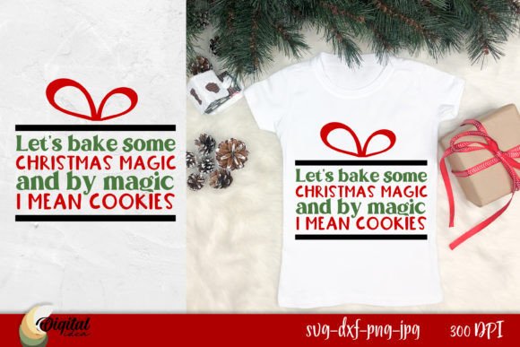 Let’s Bake Some Christmas Magic: Graphics for T-Shirt Designs